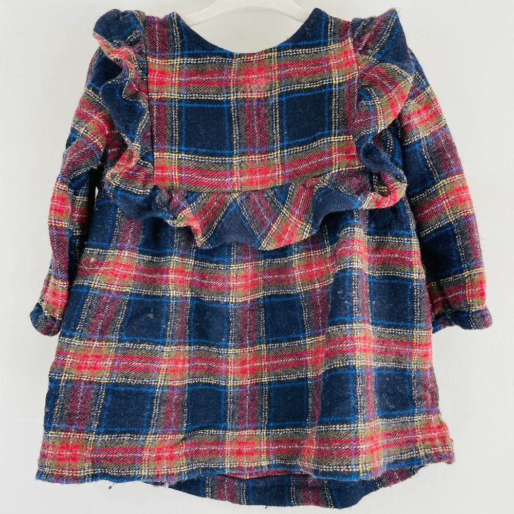 Plaid toddler dress